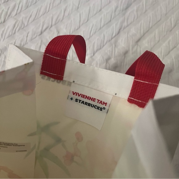 Starbucks x Vivienne Tam Limited Edition Tote Bag - Picture 6 of 7